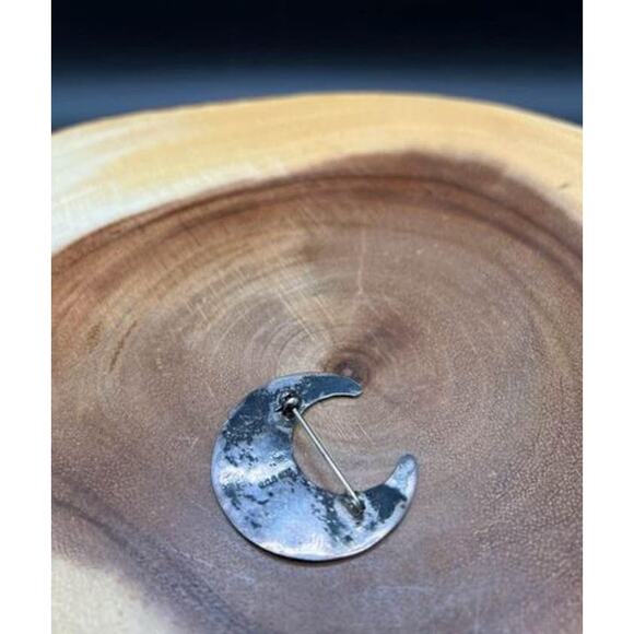 Vintage Silver Spiral Pin - Picture 4 of 5